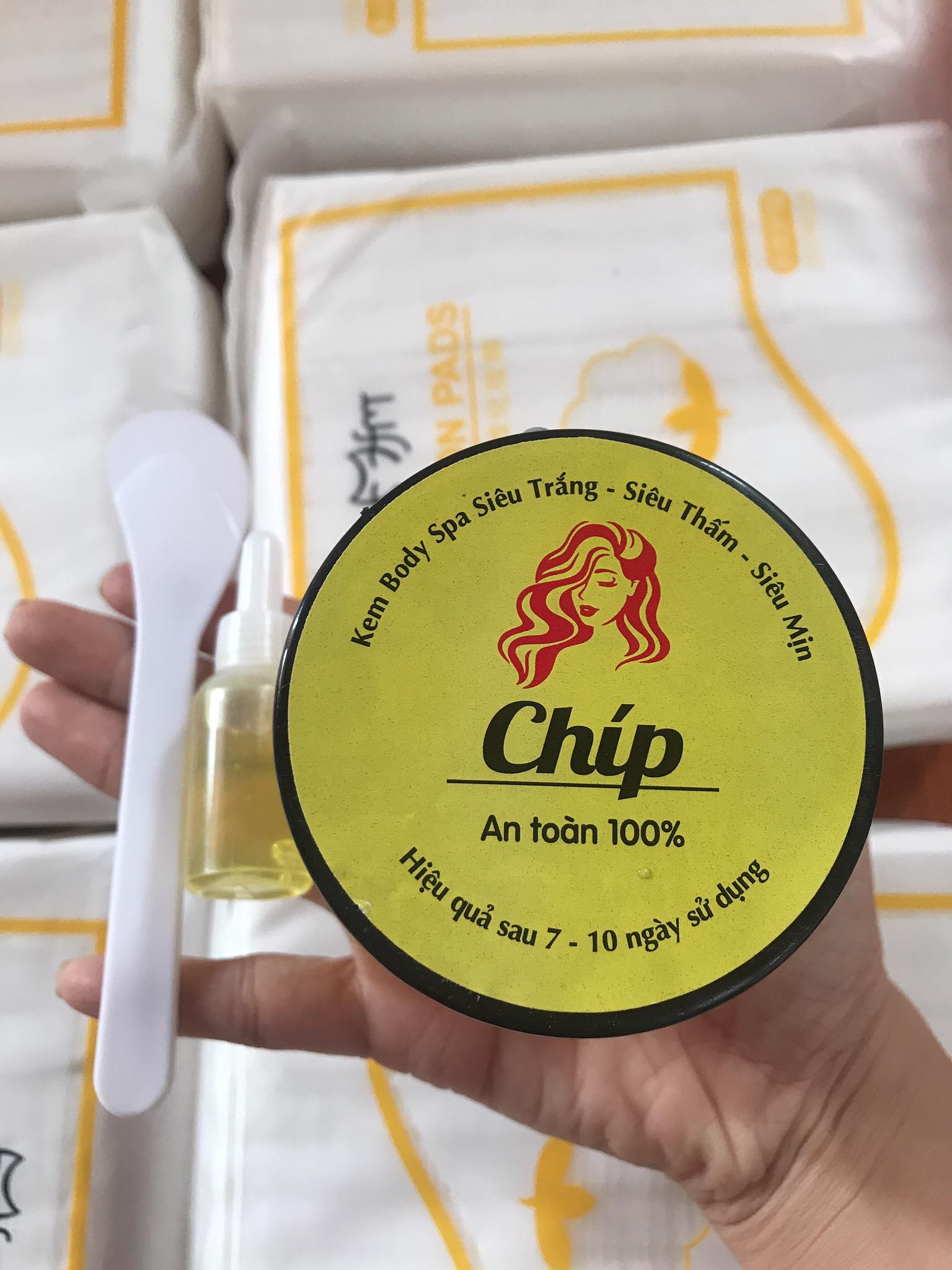 [Tặng Muỗng] Kem Body Cốt 2 Tầng Chip