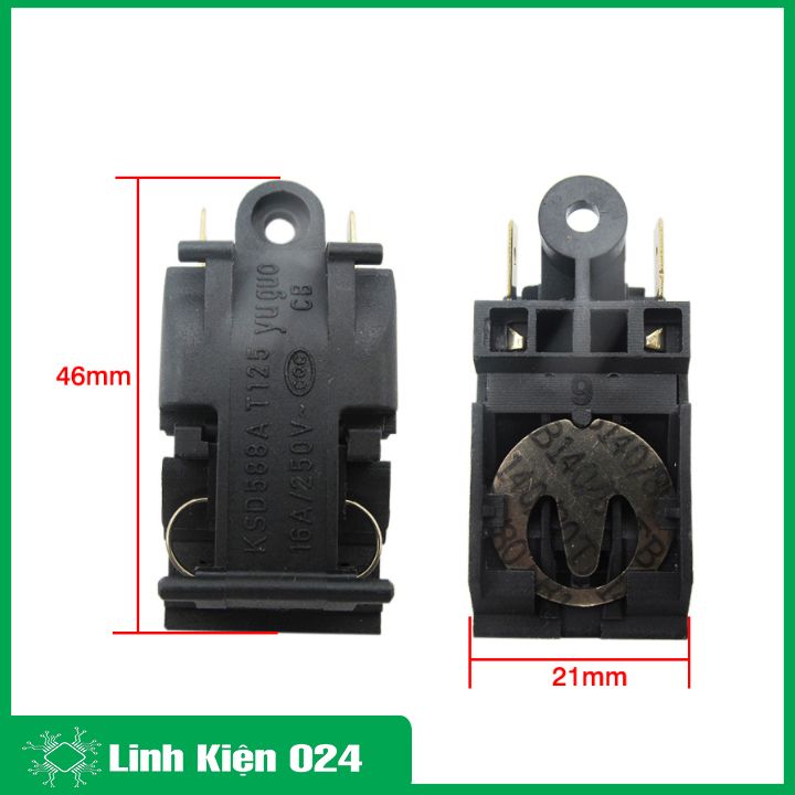 Công tắc ấm đun nước siêu tốc 250V 16A