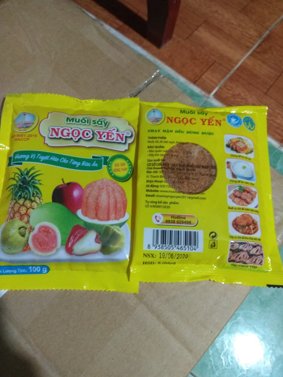 Muối sấy Ngọc yến