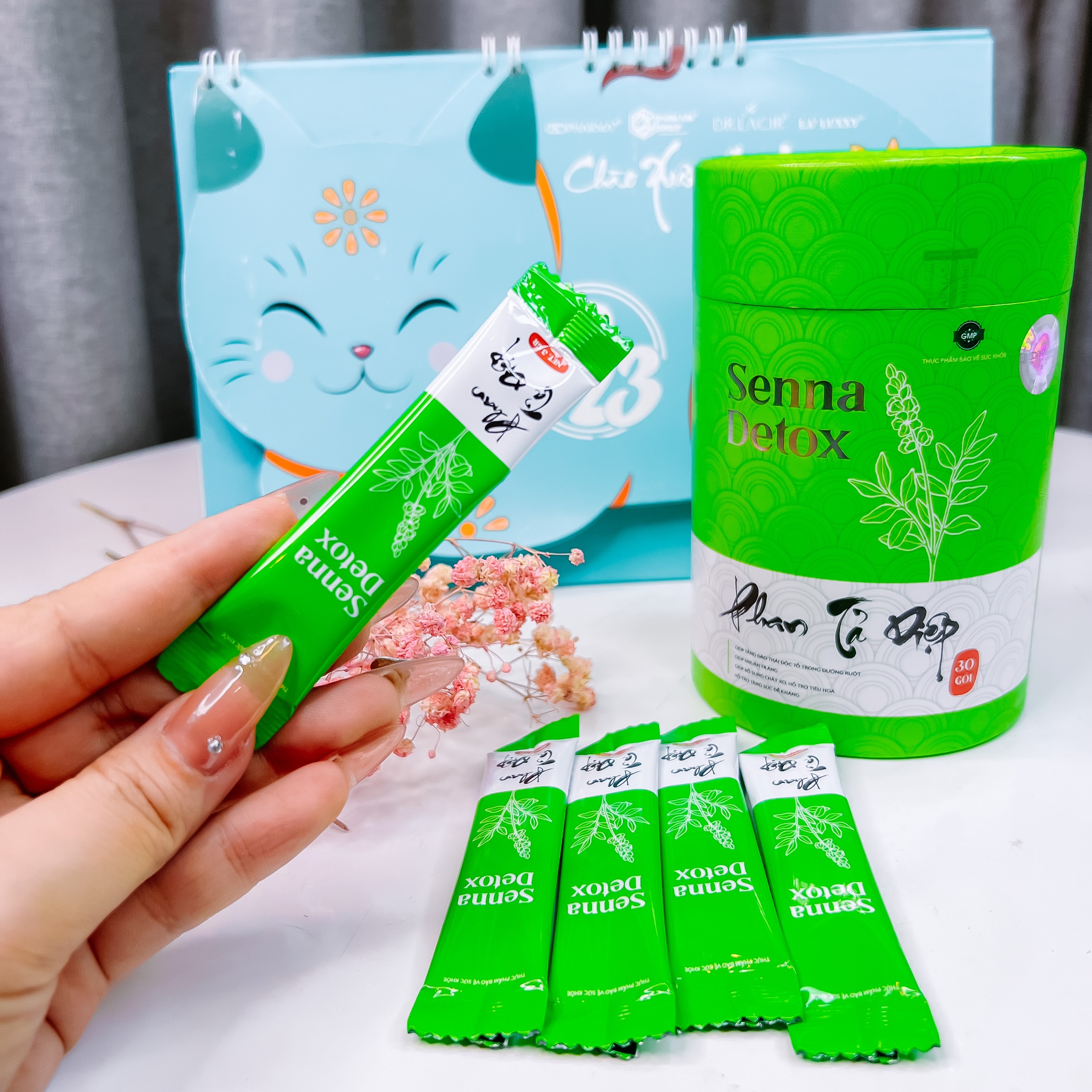 Phan Tả Diệp Senna Detox Hỗ Trợ Thải Độc Ruột Giảm Nóng Trong  Pk Pharma
