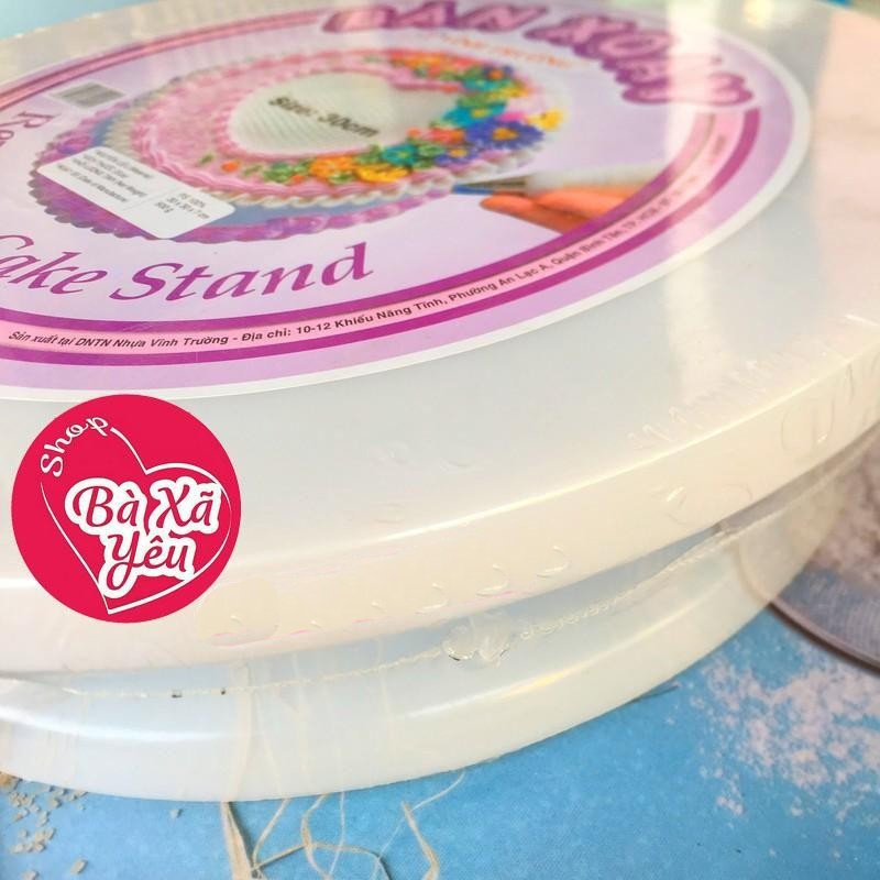 Bàn xoay trang trí bánh kem 30cm