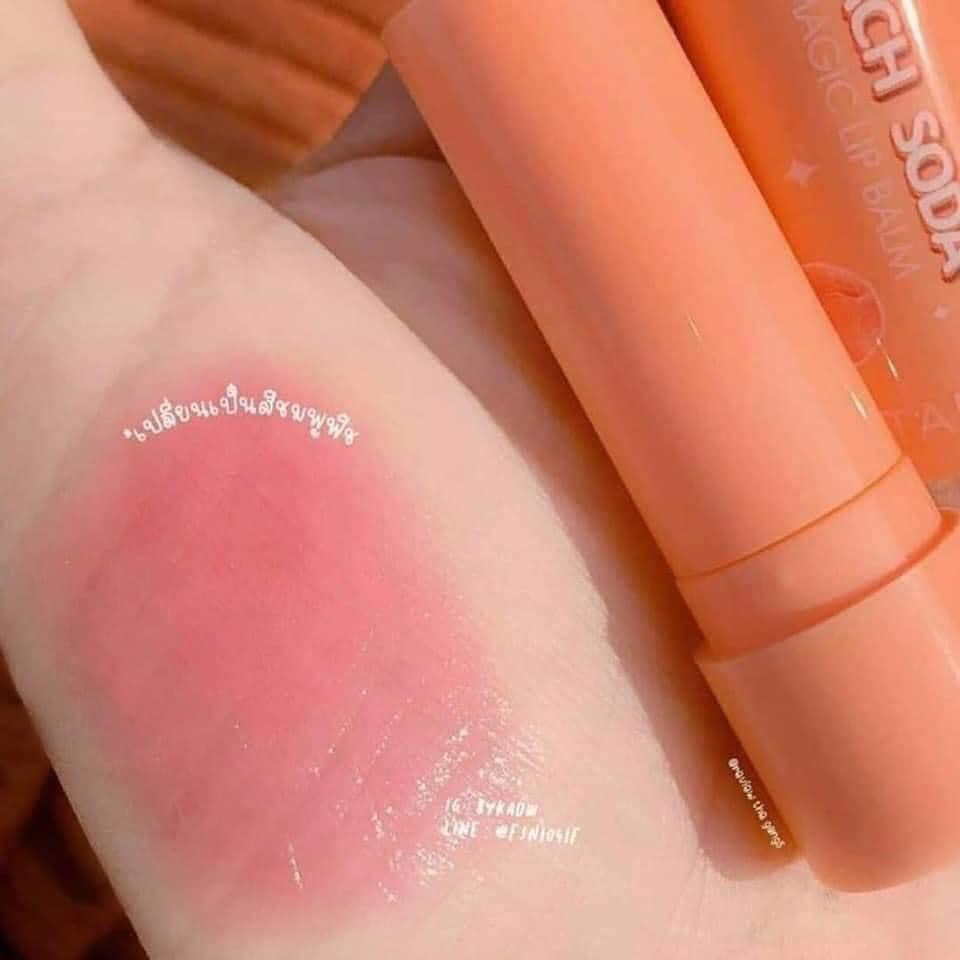 Son Dưỡng Môi Đào TANAKO Thái Lan Magic Lip Balm