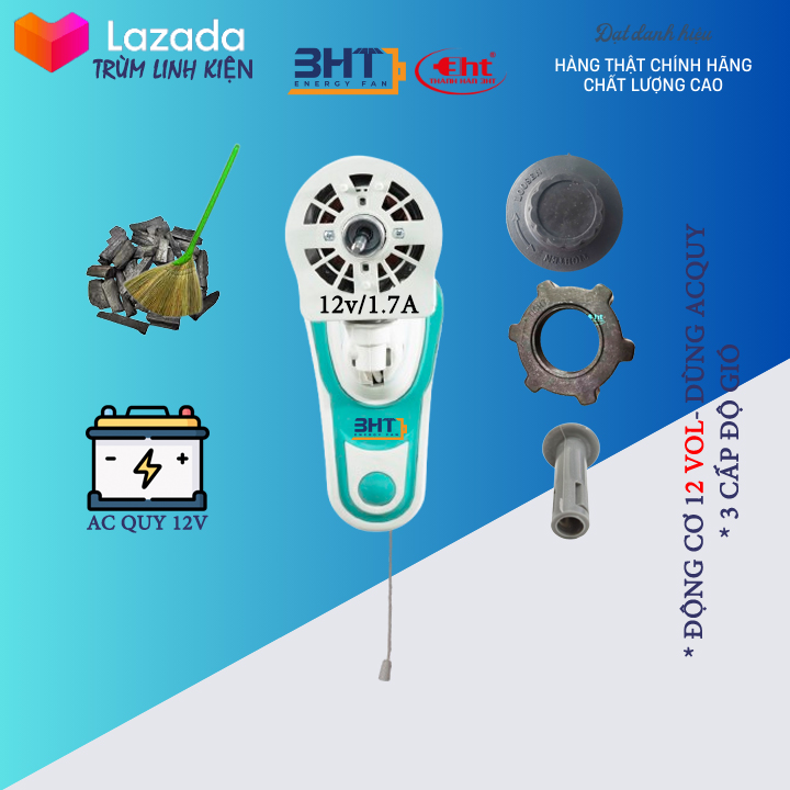 ĐẦU QUẠT 12V & 24V - 3 TỐC ĐỘ