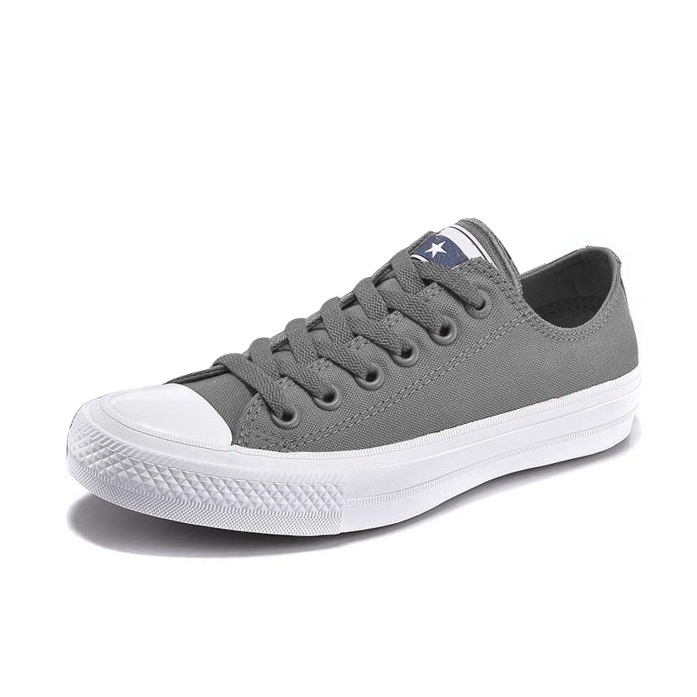 Giày sneaker cổ thấp ckii nam màu xám