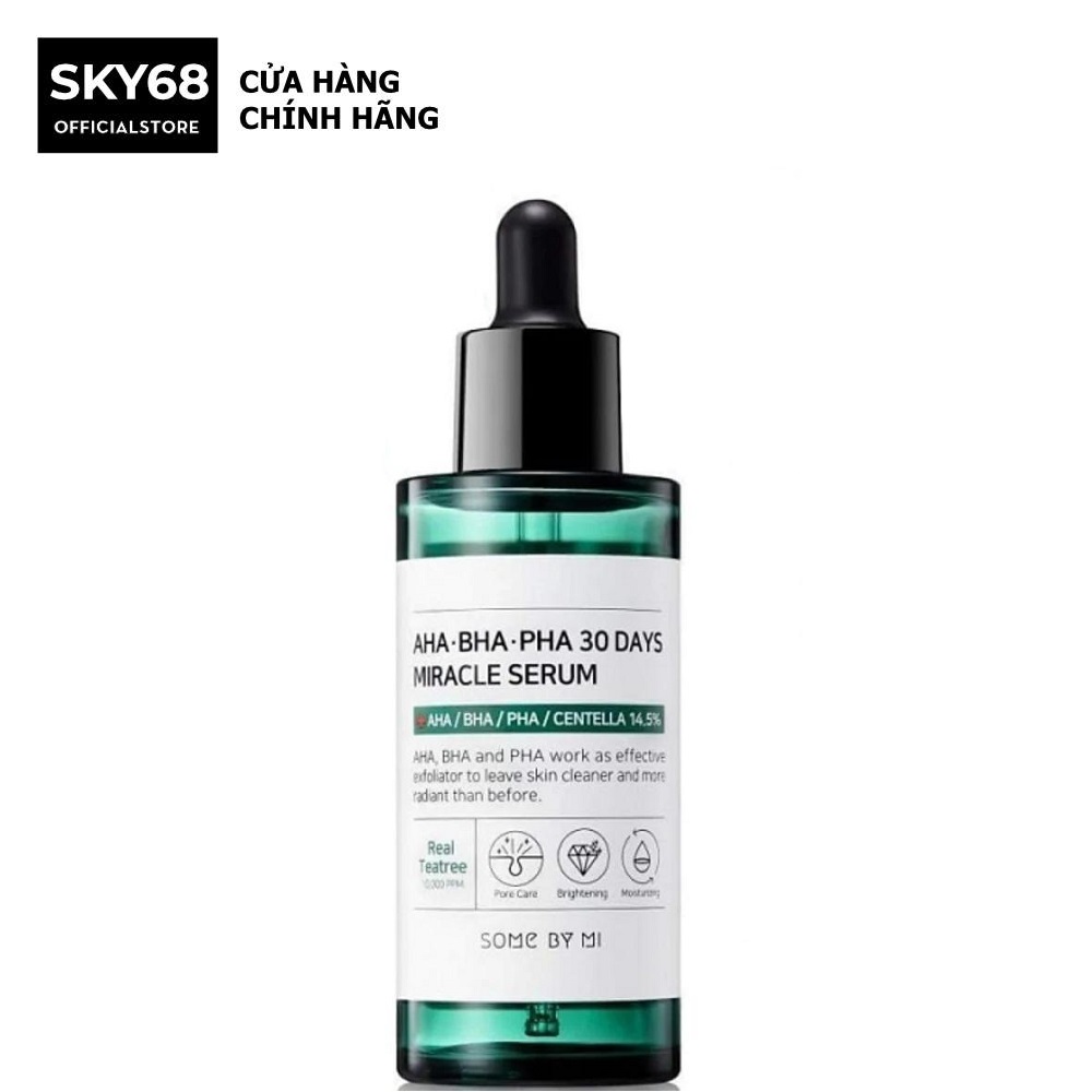 Serum Giảm Mụn Và Dưỡng Da 30 Ngày Some By Mi AHA-BHA-PHA 30 Days Miracle 50ml