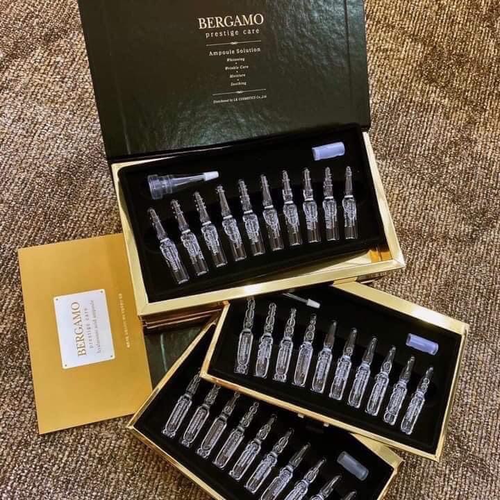 Set ampoule bào gốc tươi bẻgamo hàn quốc