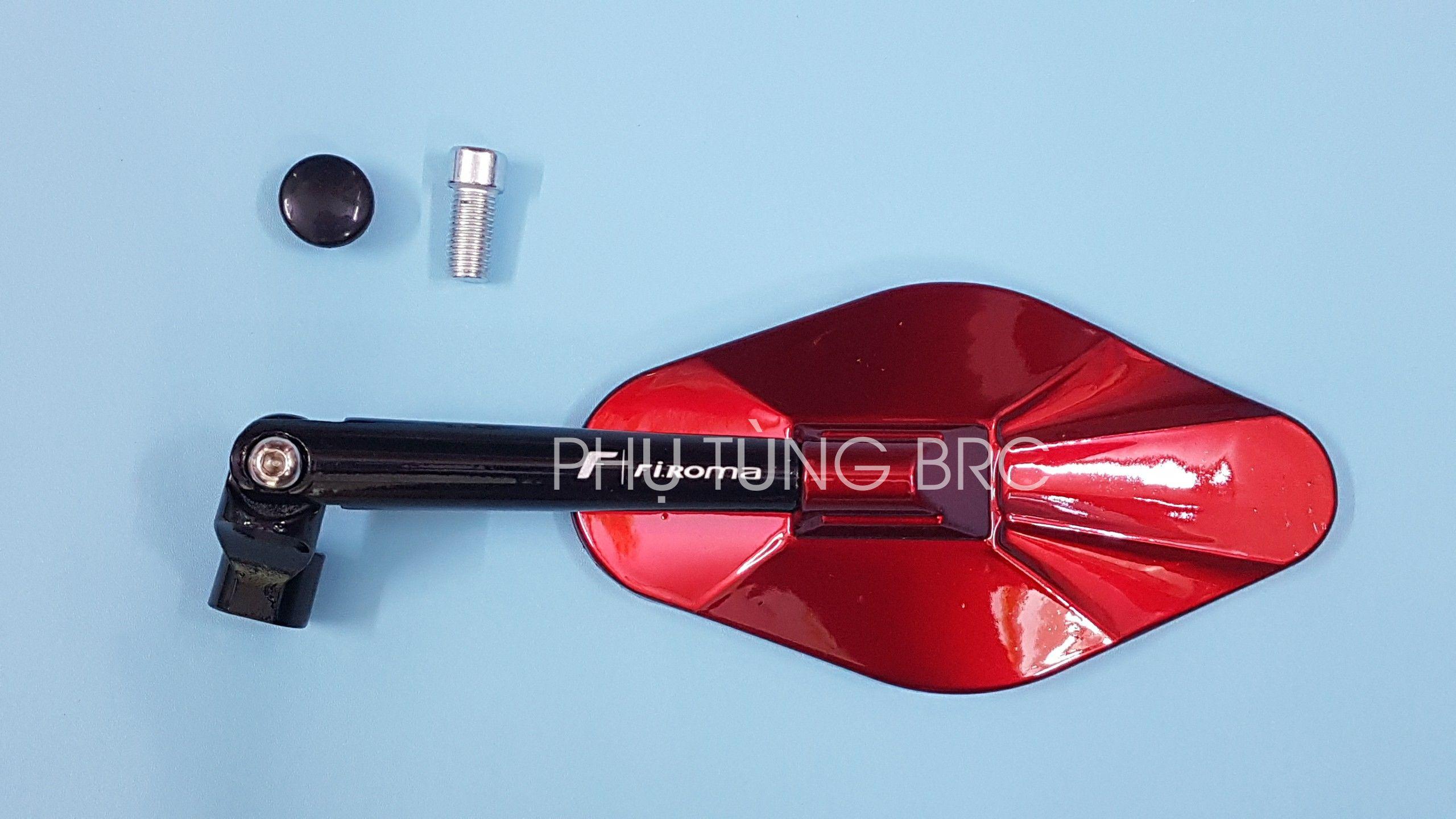 Gương chiếu hậu lá fi màu đỏ