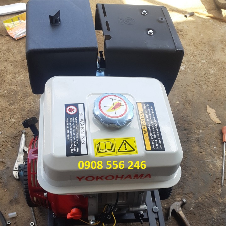 Động cơ chạy xăng có đề yokohama 15hp