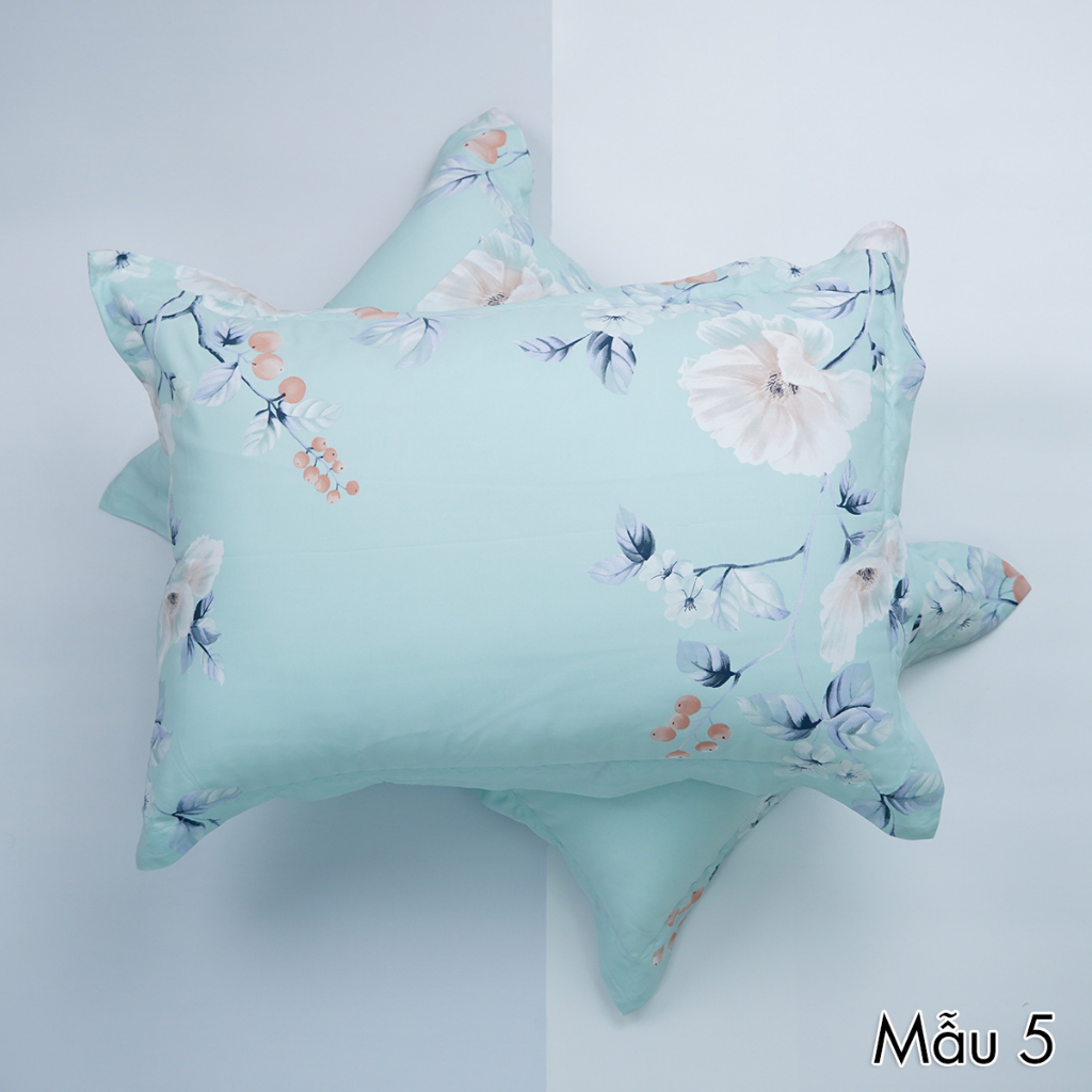 Vỏ gối nằm Lụa Tencel Microfiber REE Bedding kích thước 50x70 mềm mịn