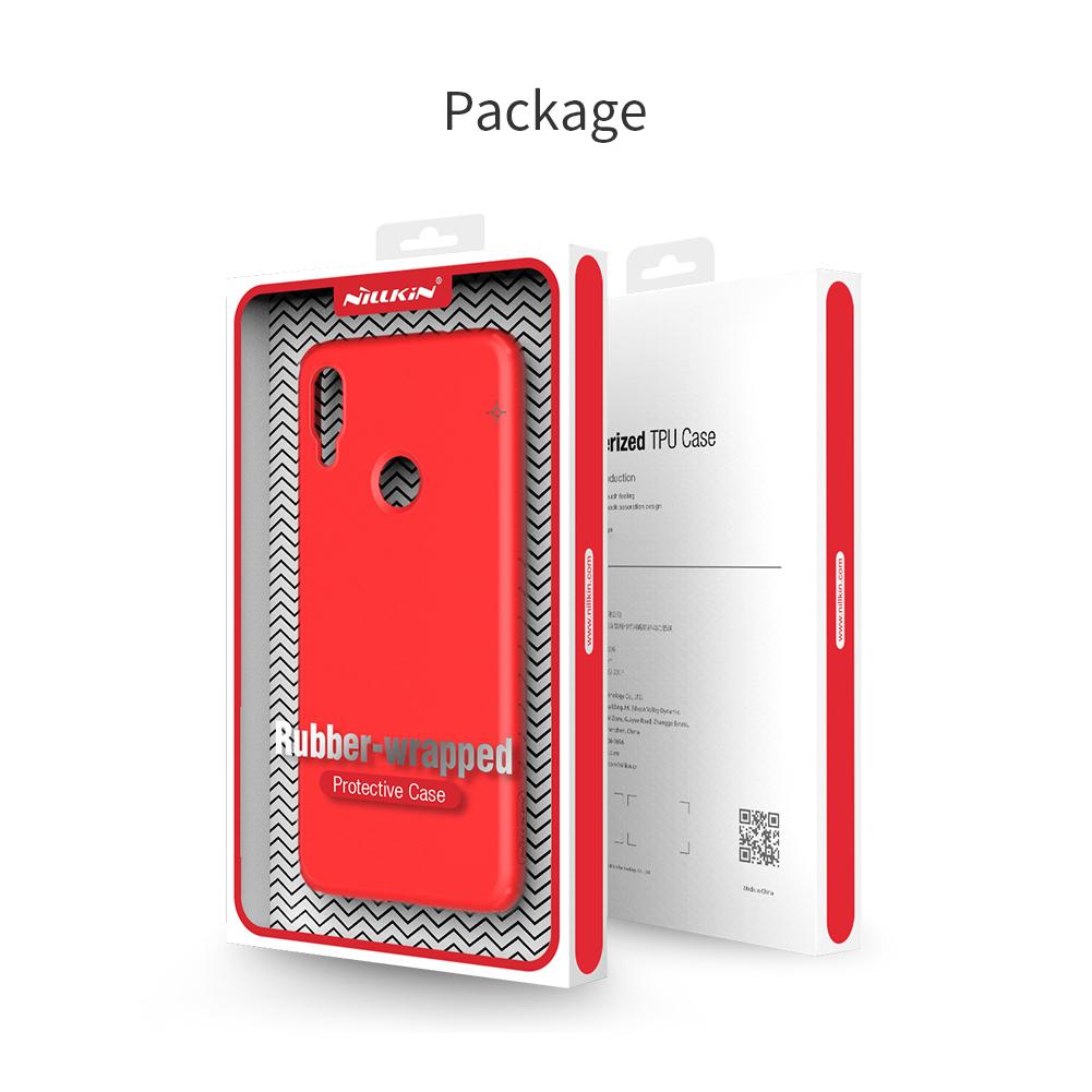 Ốp lưng Xiaomi Redmi Note 7 note7 Redmi Note 7 Pro note7pro - Ốp lưng Nillkin Rubber Wrapped TPU chống bẩn cao cấp mềm mịn thân thiện với môi trường