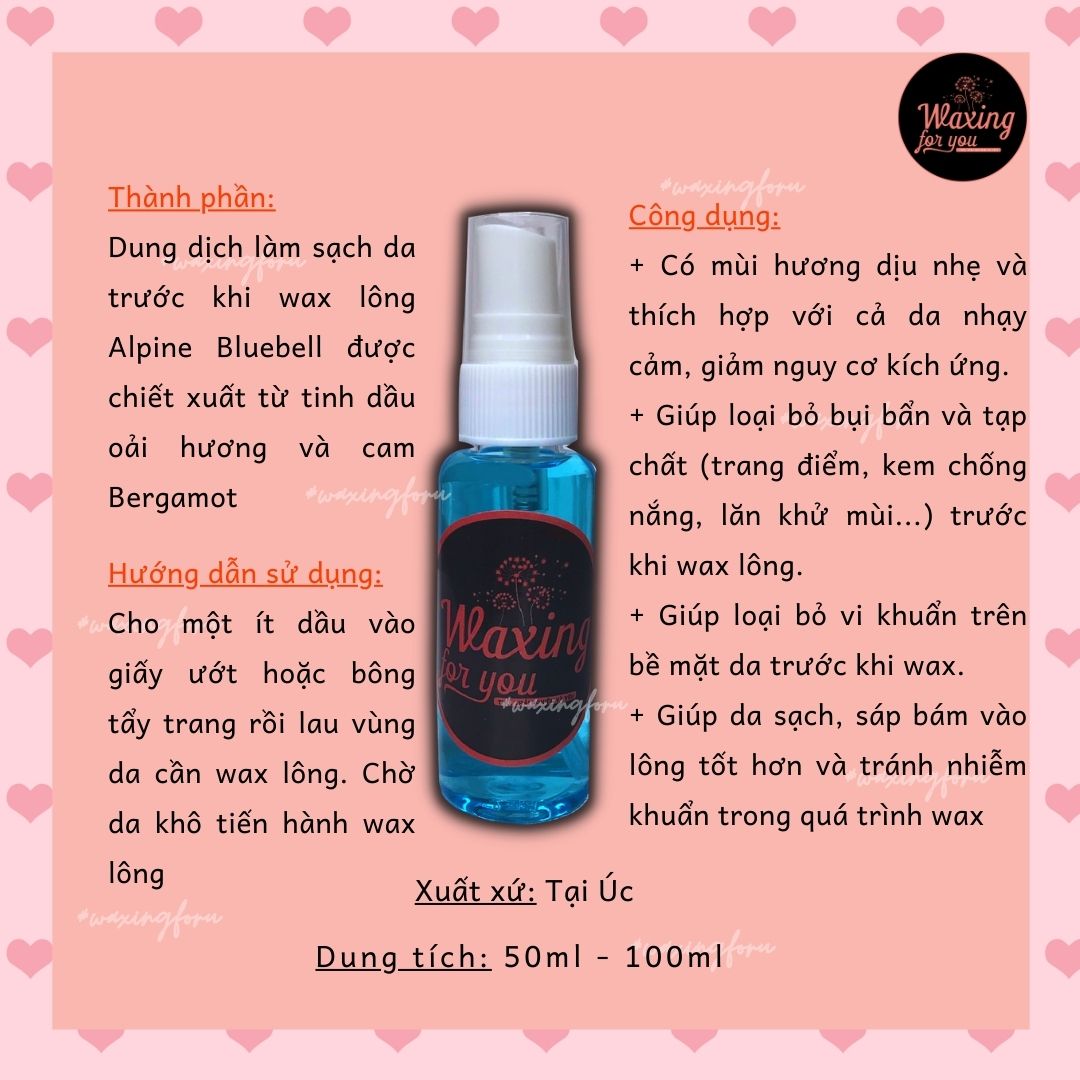 Combo dưỡng da trước và sau wax Jaxwax