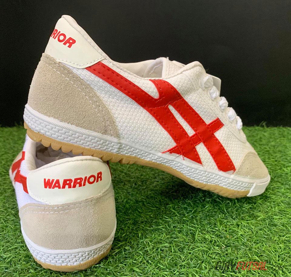 [HCM]Giày Bata Warrior 27A - Trắng Đỏ