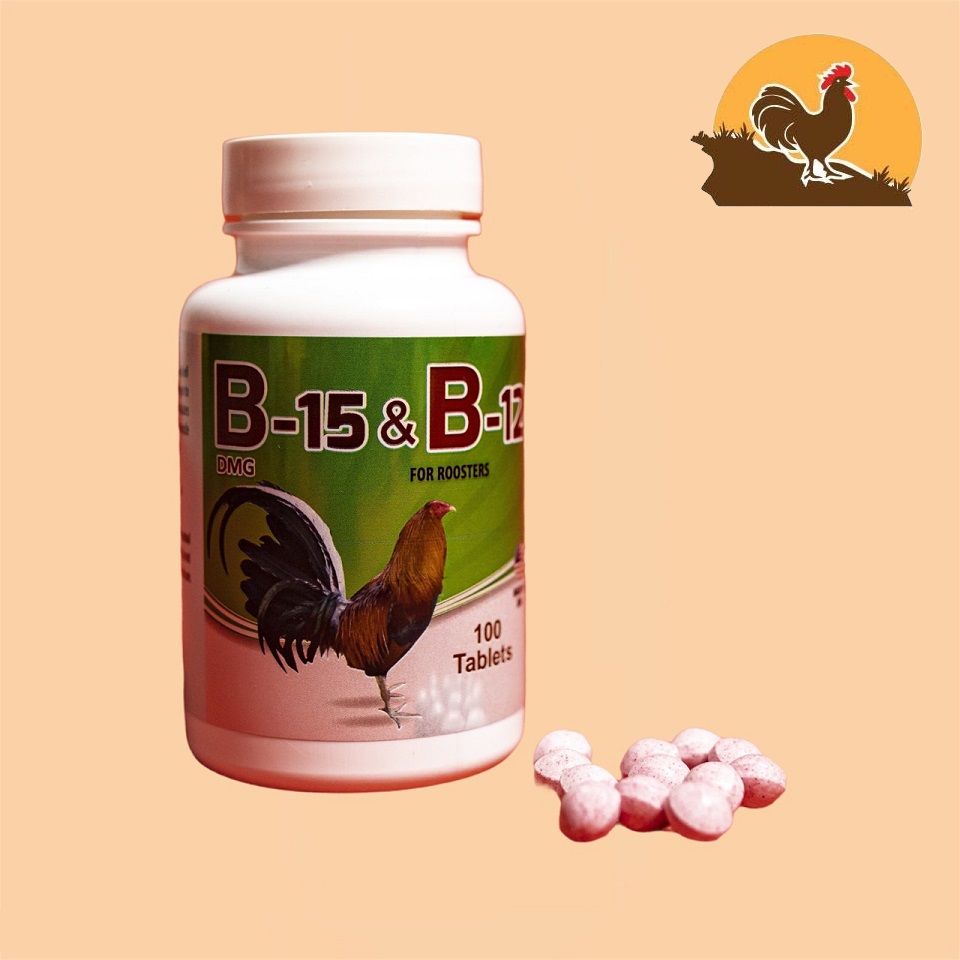 B15 - B12 dinh dưỡng dành cho gà đá CHIẾC LẼ 20 VIÊN