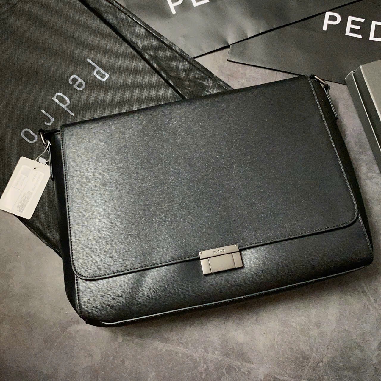 (Auth Tuồn Chính Hãng) Túi Nam PRO Chất Da Dày Dặn Size 28cm
