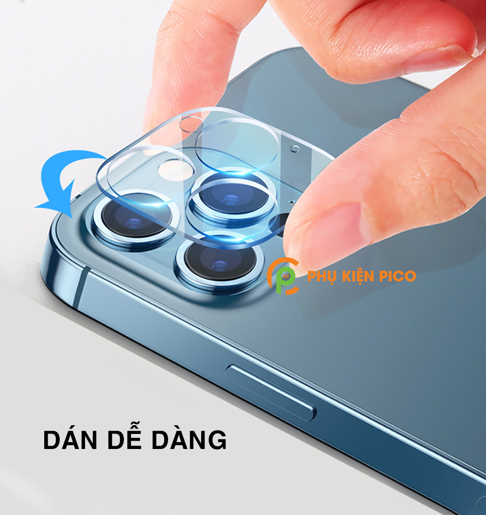 Cường lực camera Iphone 11 / Iphone 11 Pro / Iphone 11 Pro Max full camera độ cứng 9H - Dán camera Iphone 11 Series