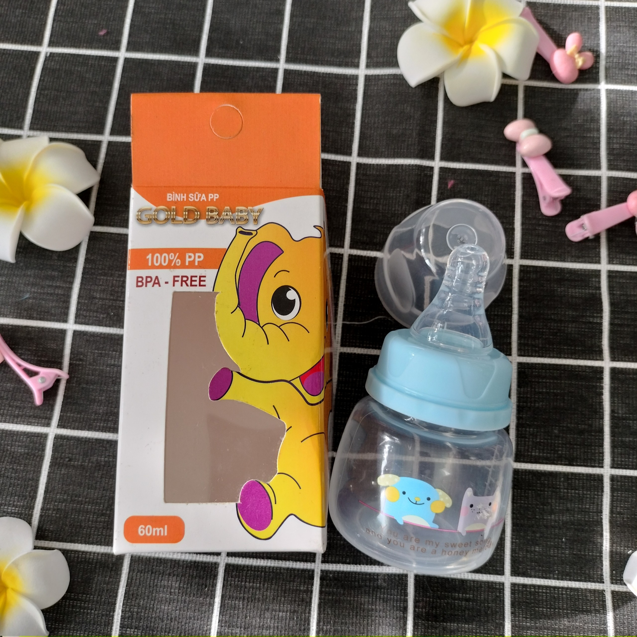 Bình sữa ppsu 80ml cho bé sơ sinh