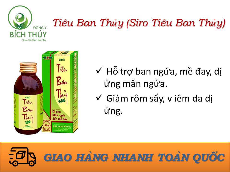 The original thủy (Siro target board thủy) -Board itching, Locket, allergic rashes skin