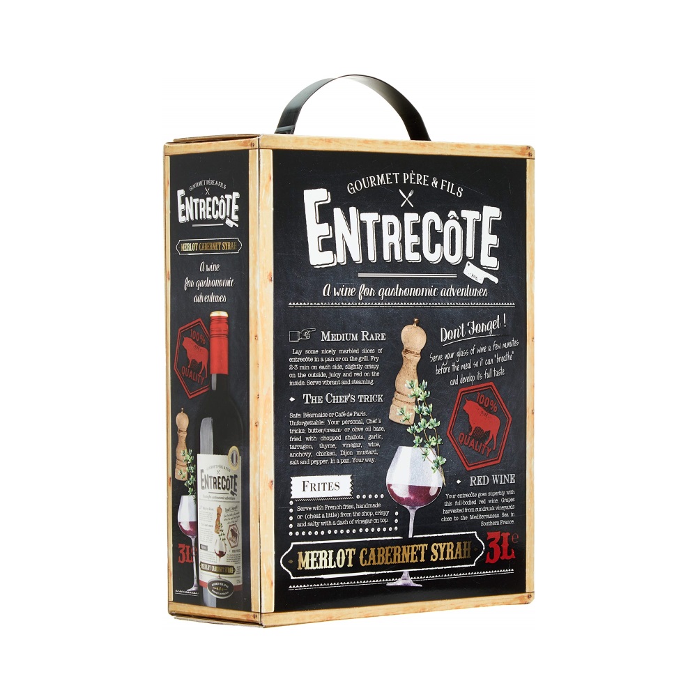 Vang Bịch Entrecote 3L Nhập Khẩu - TheBestWine