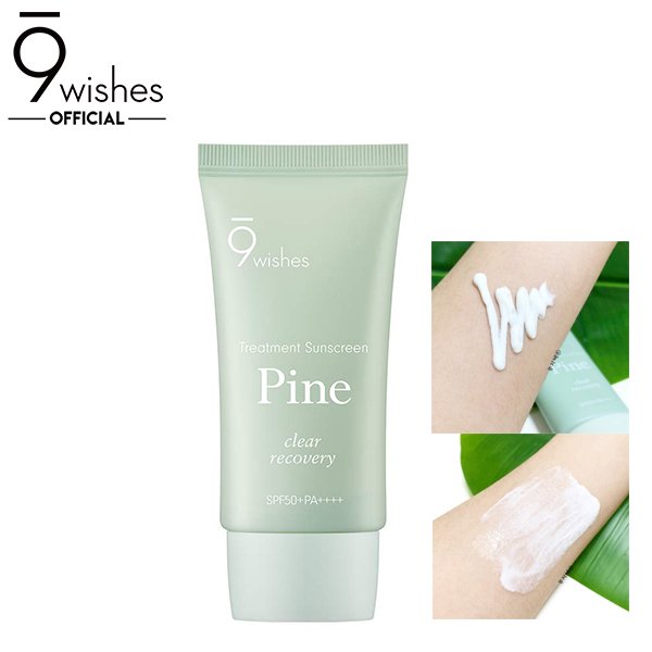 9 Wishes Pine Lightweight Sunscreen SPF50+ PA++++ 50ml