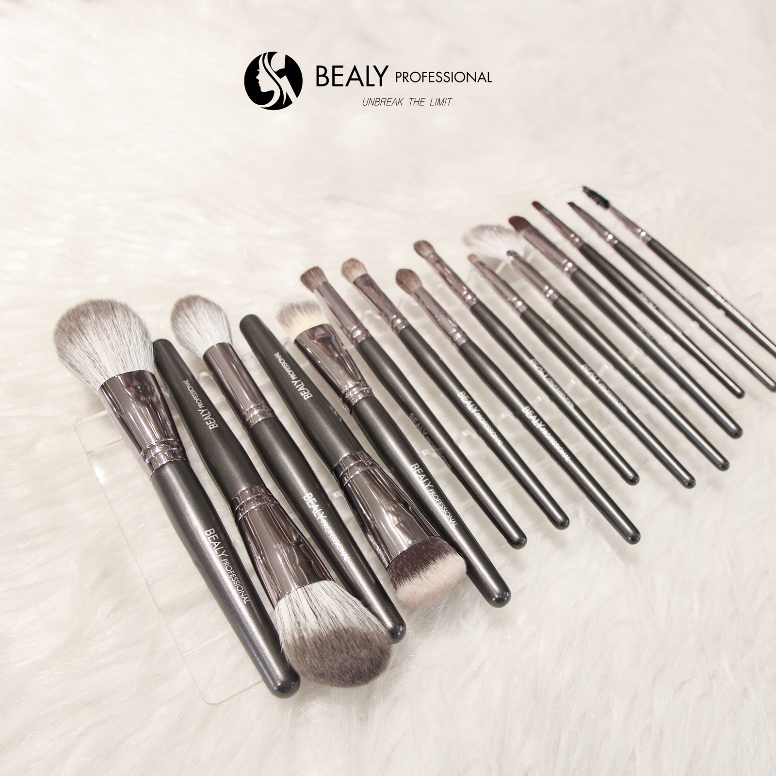 BỘ CỌ TRANG ĐIỂM CÁ NHÂN 15C ÁNH KIM LÔNG THÚ BEALY