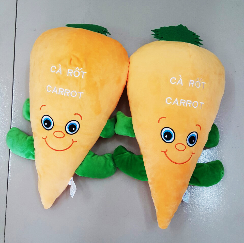 Gấu bông trái cây, rau củ quả dễ thương 10cm---80cm (dưa hấu/trái bắp/cà tím/súp lơ/cà rốt/bí đao/thơm/chuối)