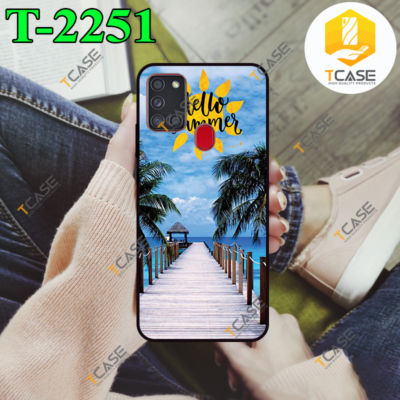 [HCM]Ốp lưng SamSung Galaxy A21S in hình Hello Summer Phần C