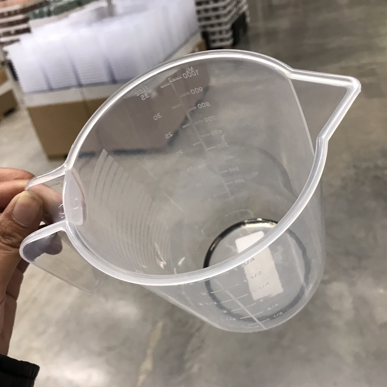 Ca đong nước có vạch chia Behova IKEA 1L