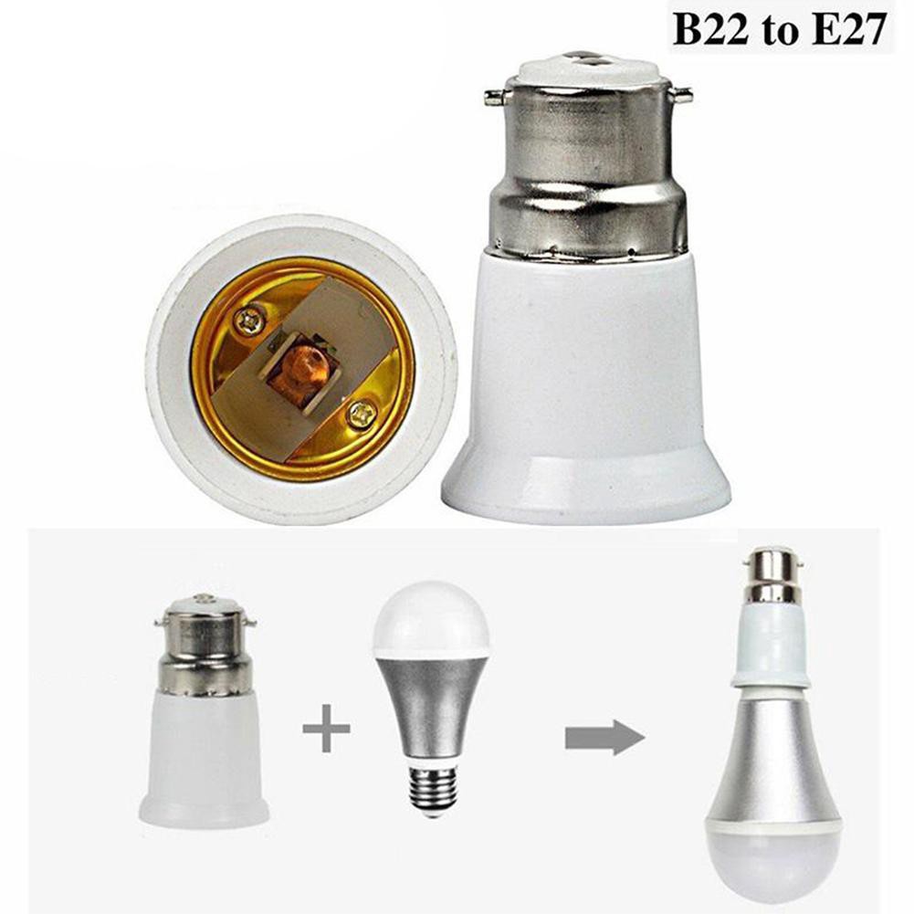 Đầu chuyển đui b22 (đui cài) sang e27 (đui vặn)