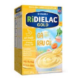 BỘT ĂN DẶM RIDIELAC GOLD GÀ RAU CỦ - HG200G