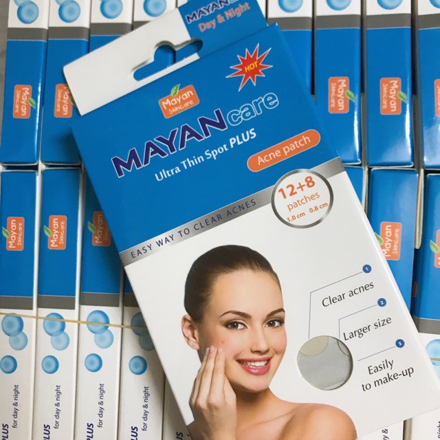 Miếng dán mụn Mayancare xanh