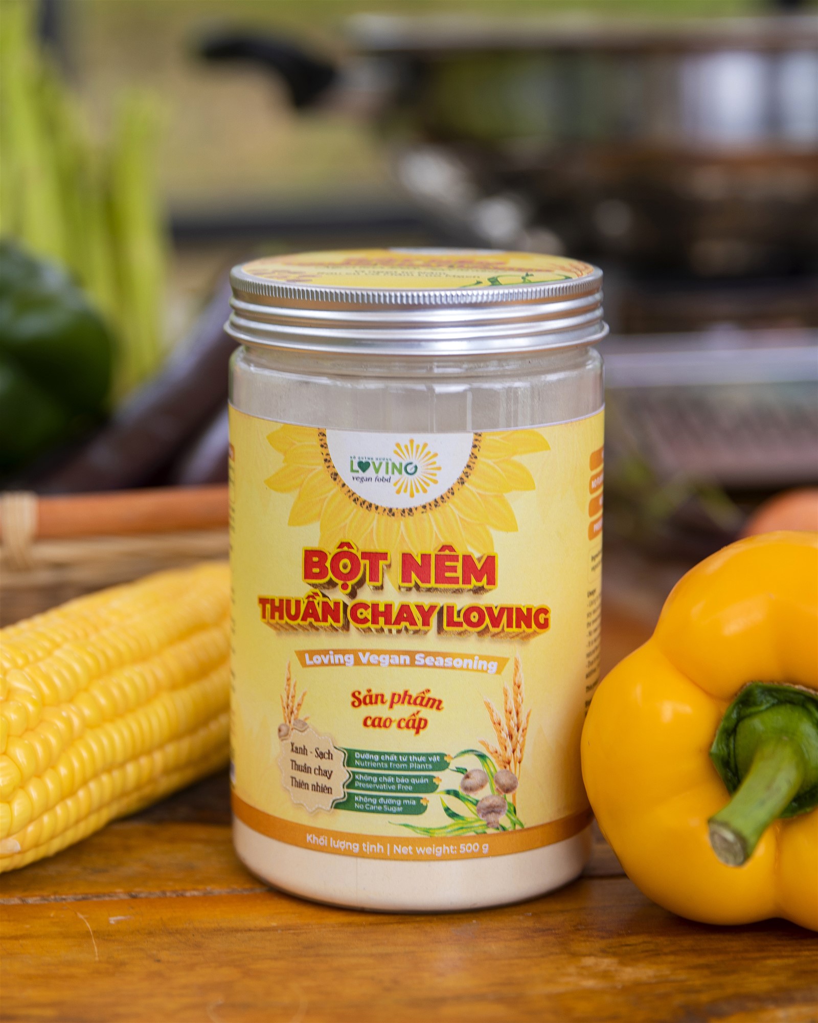 Bột nêm thuần chay Loving 500gr