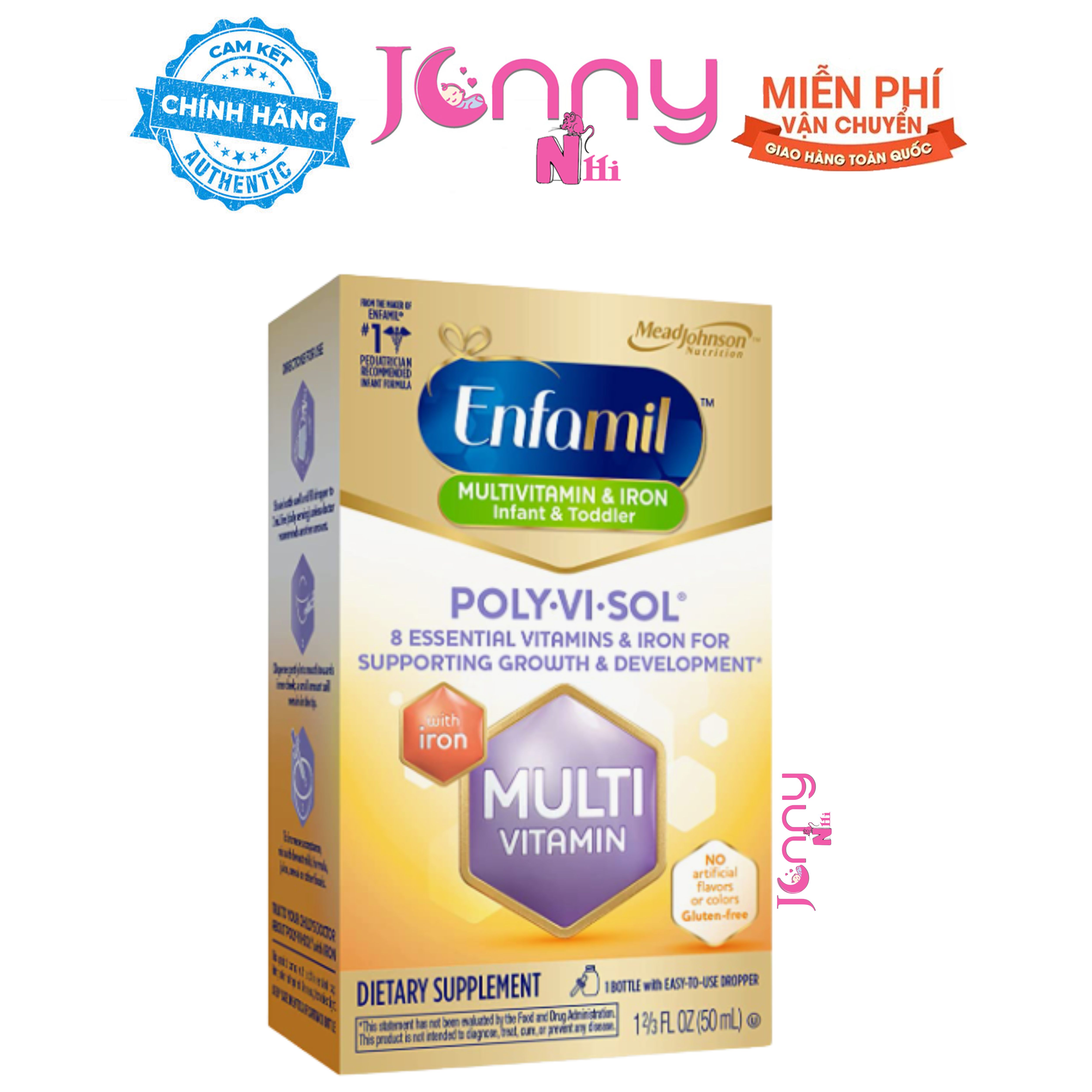 Vitamin tổng hợp Enfamil Polyvisol 50ml