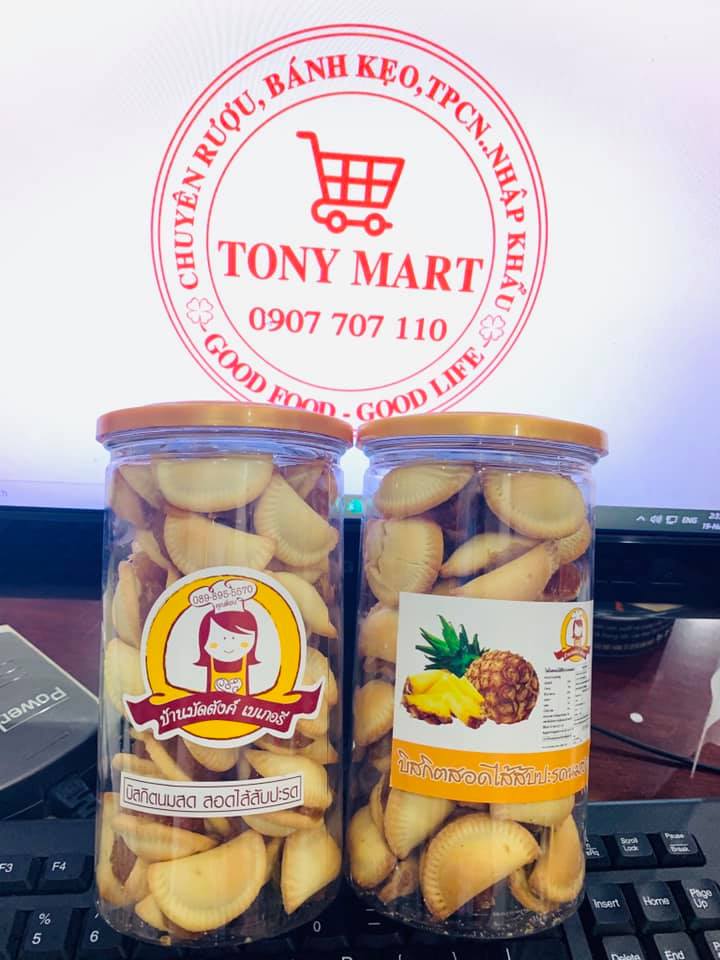 Banh sò kẹp thơm/dứa thái lan - 300gram
