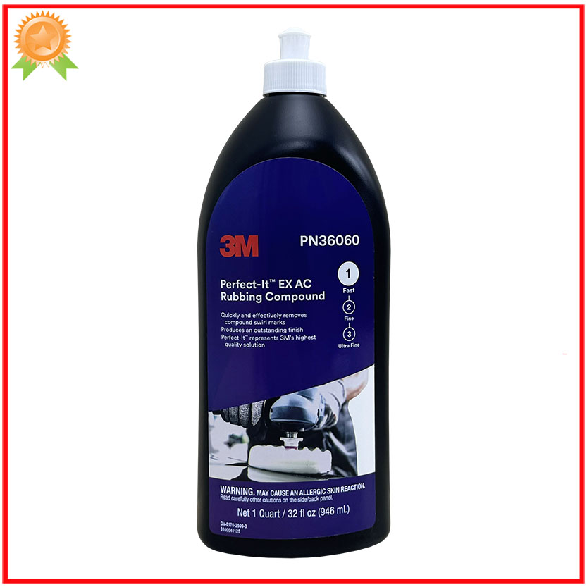Dung dịch bát đánh bóng bước 1 3m 36060 946ml
