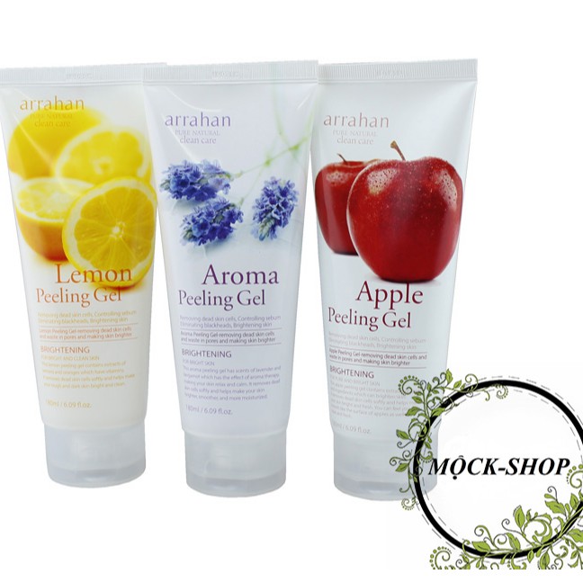 Gel tẩy tế bào chết Arahan trái cây