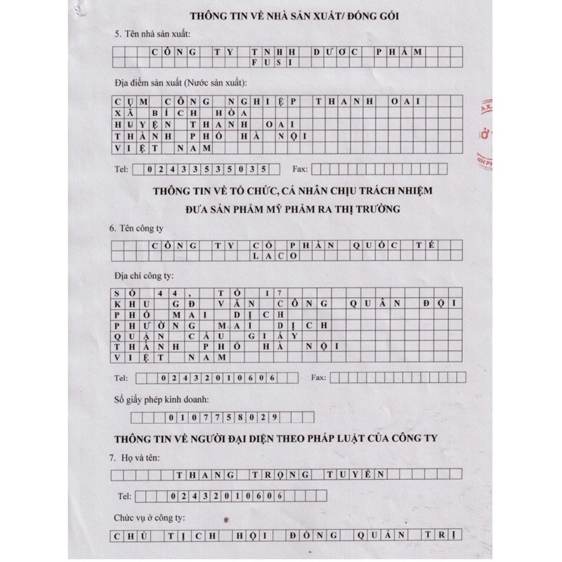 Sữa rửa mặt Marosa Laco