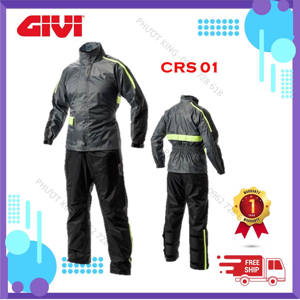 [CHÍNH HÃNG] Áo mưa GIVI bảo hành 1 năm