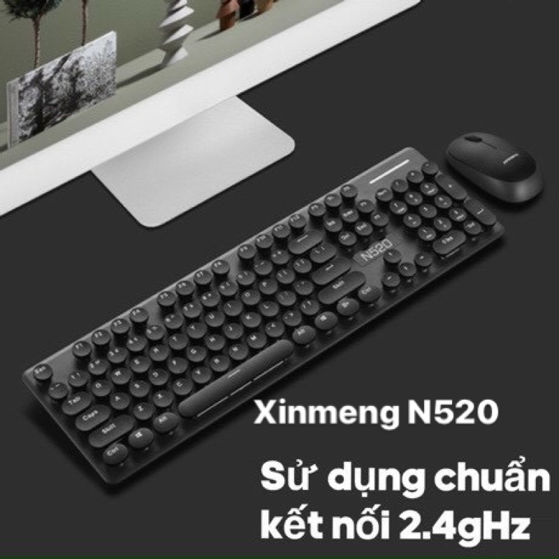 Bàn phím chuột bluetooth Xinemng N520