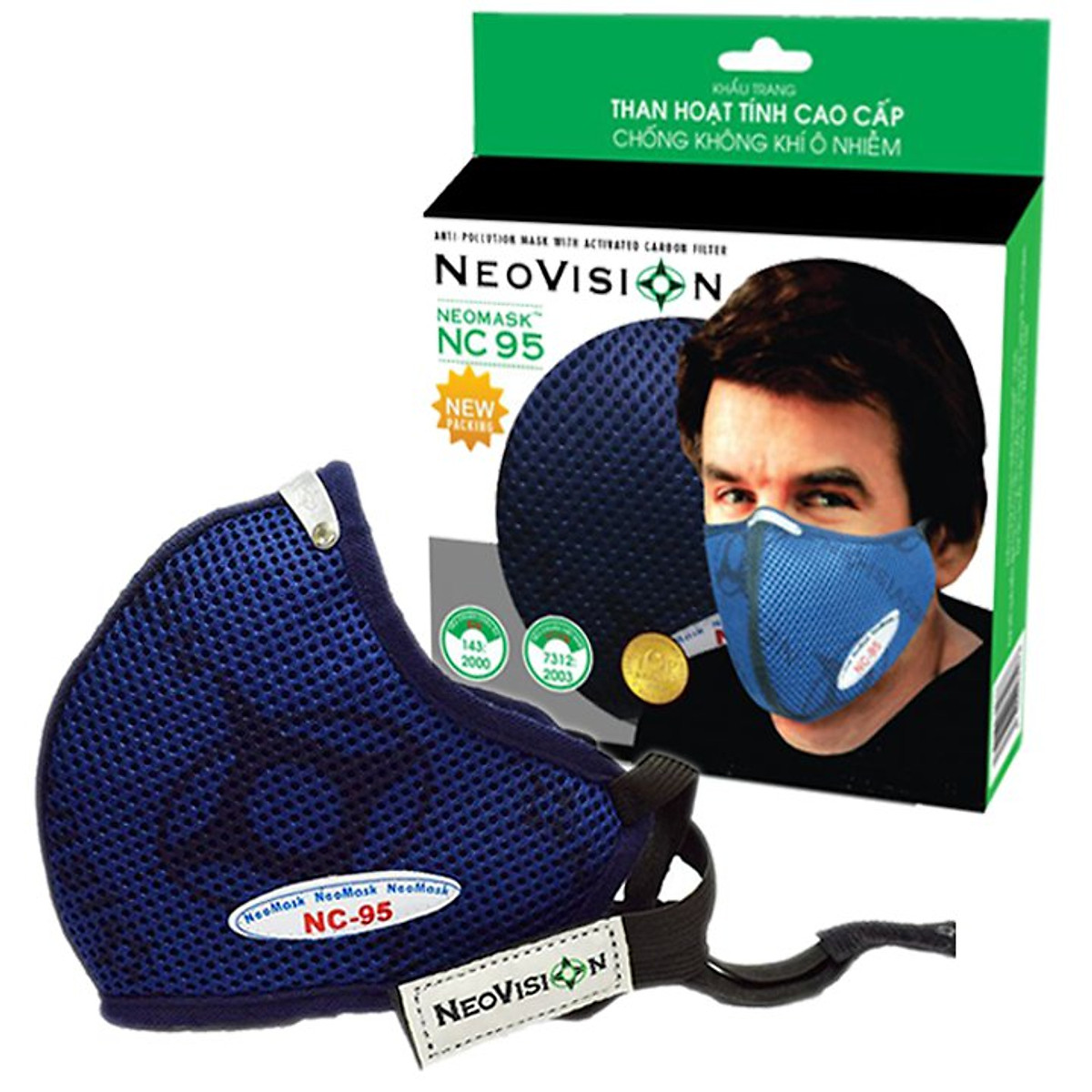 Khẩu trang than hoạt tính NeoVision Neomask NC95