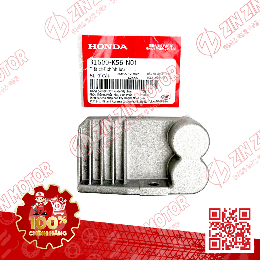 Cục sạc xe winner v1, winner x v3 v2, sonic 150r, rs150 v1 v2v3, rs150x 31600-k56-n01, 31600-k26-b01 chính hãng honda