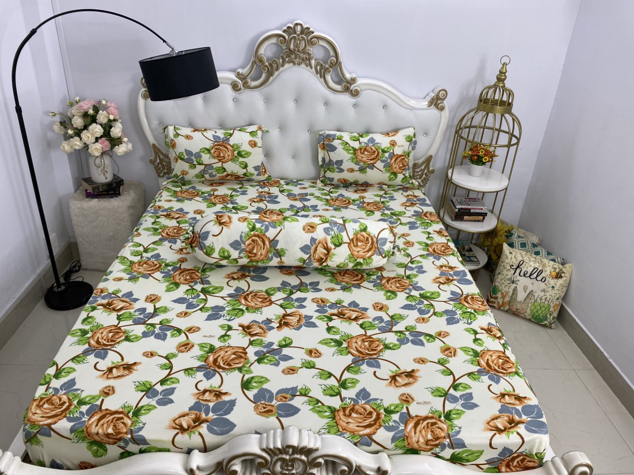 Bộ Drap gối Thun Hàn Quốc Mát Lạnh {4 MÓN} Cực Hot