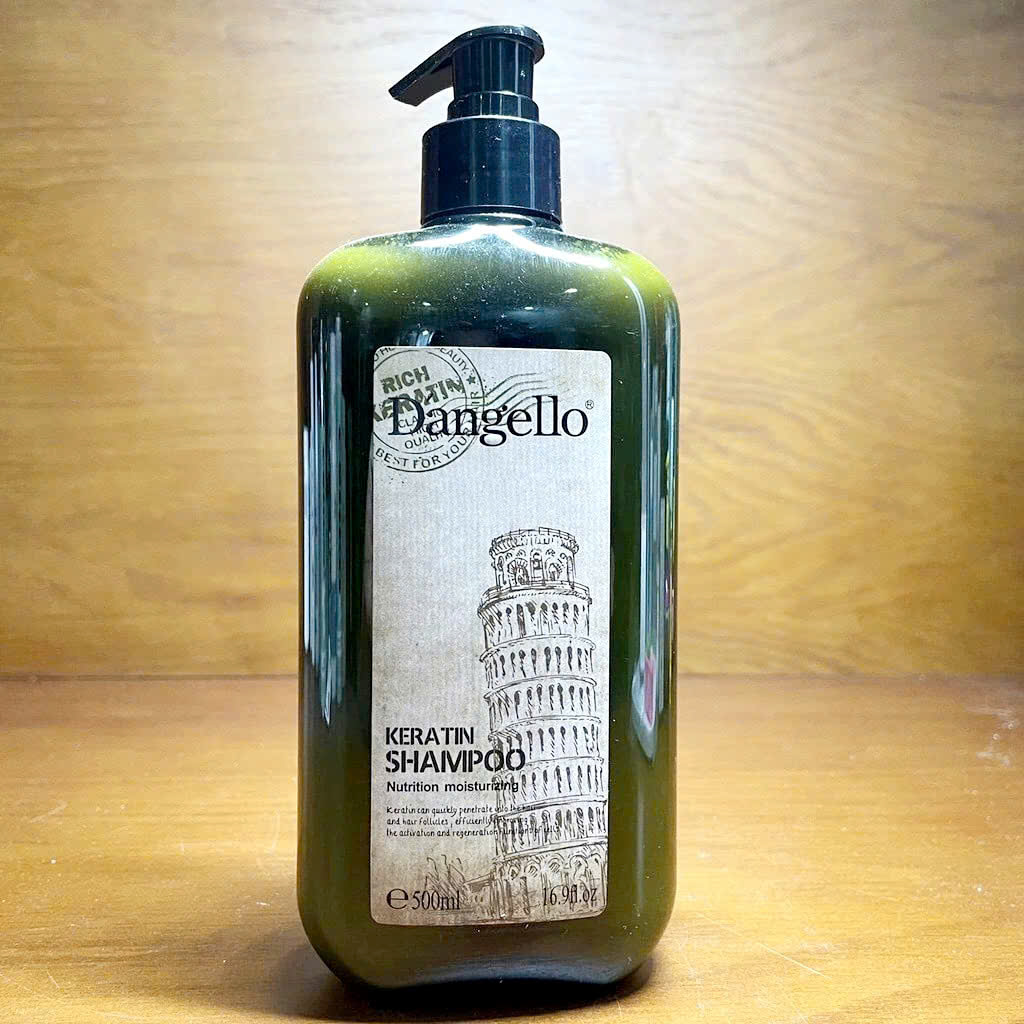 Dangello Shampoo to Prevent Hair Loss and Hair Growth, Dangello Shampoo, Hair Steamer, Dangello Keratin Nourishing Essential Oil to Restore Hair 500ml