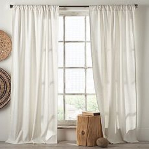 1 rèm cửa vải canvas màn trang trí phong cách vintage