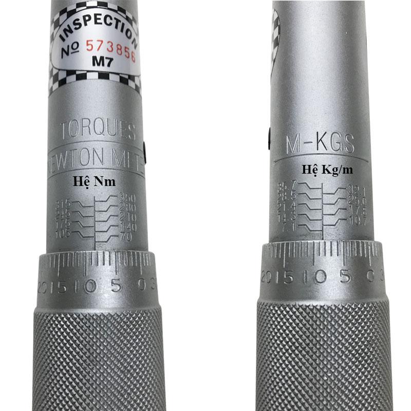 Cần nổ (cần chỉnh lực) 1/2  (70-350Nm) AQT-N4350- Licota