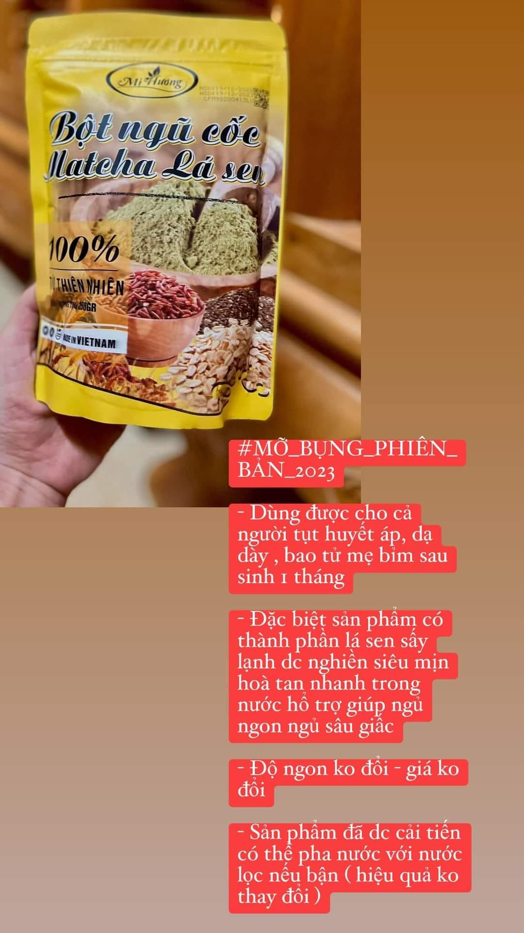 Bột Tan Mỡ Bụng Giảm Mỡ Mị Hương Mẫu Mới ( tặng xỗ mỡ VITC )