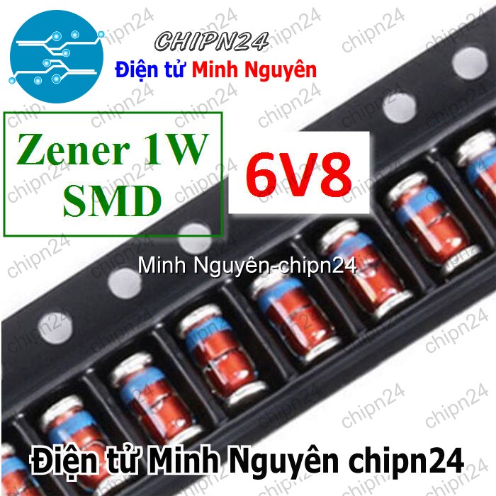 [10 con] (G33) Diode Zener Dán 1W (2V 2V4 3V 3V3 3V6 3V9 4V3 4V7 5V1 5V6 6V2 6V8 7V5 8V2 9V1) - [Chọn Loại] - HHH.00468