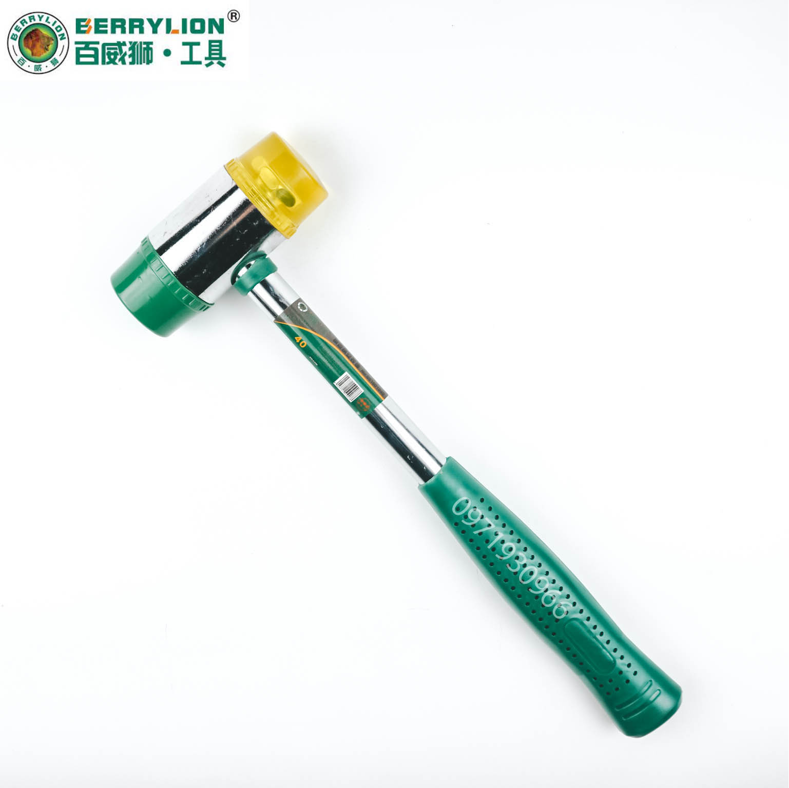 Búa cao su hai đầu Berrylion đủ cỡ, búa cao su hai đầu tiện dụng