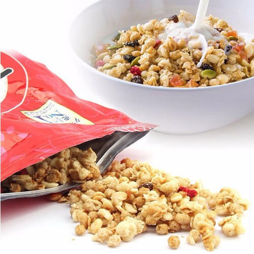 Combo 2 Gói Ngũ Cốc Calbee Nhật Bản ( Màu Đỏ) 750g