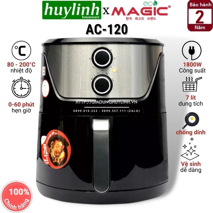Nồi chiên không dầu Magic ECO AC-120 - 7 lít [AC120]