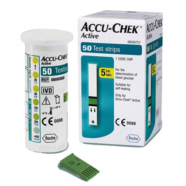 Máy Đo Đường Huyết ACCU-CHEK Active mg/dl Kit (tặng hộp que thử)